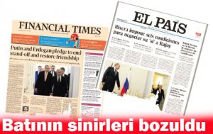 Batının sinirleri bozuldu