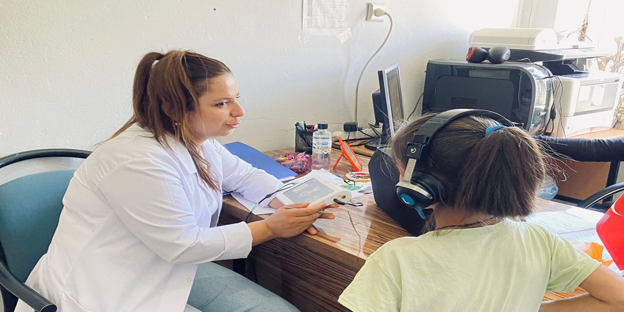 İlkokul öğrencilerine işitme taraması