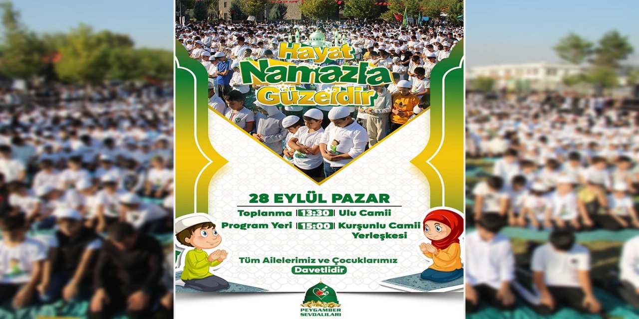 "Hayat Namazla Güzeldir" etkinliğinin finali pazar günü Diyarbakır'da gerçekleştirilecek