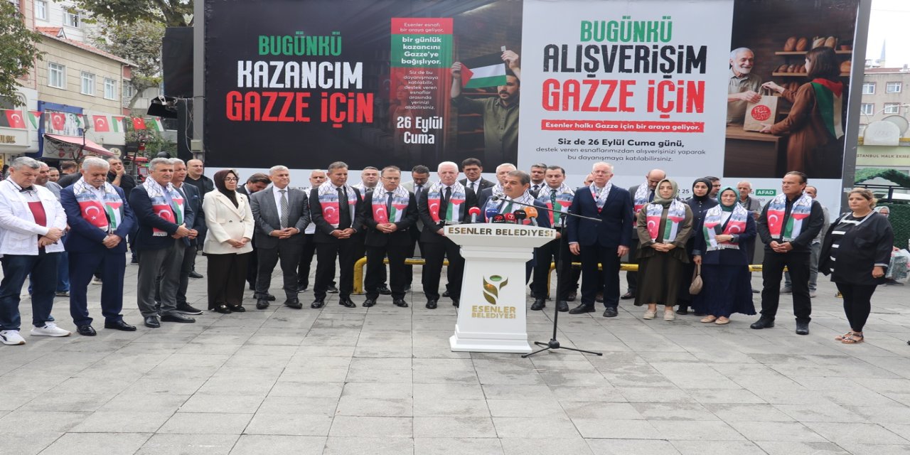 15 bin esnaftan ortak karar: Bir günlük kazancım Gazze'ye
