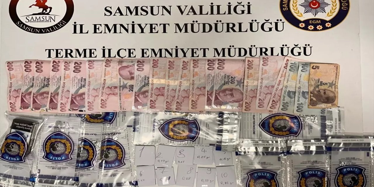 Samsun'da uyuşturucu operasyonu: 3 gözaltı