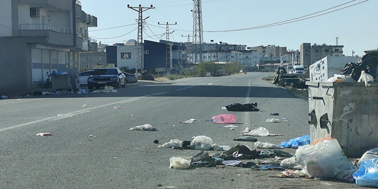 Güçlükonak'ta çöp krizi: Caddeler çöp yığınlarına teslim