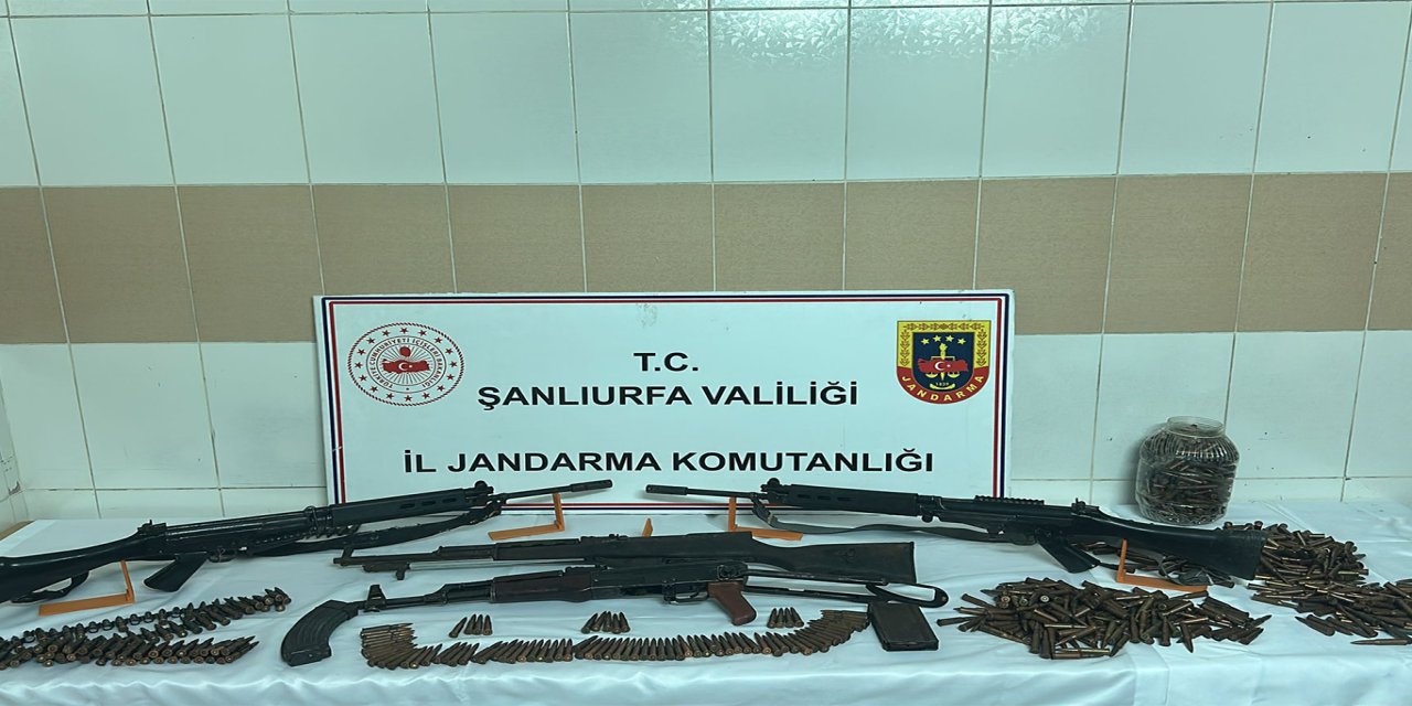 Şanlıurfa’da jandarmadan silah operasyonu: 3 kişi gözaltına alındı