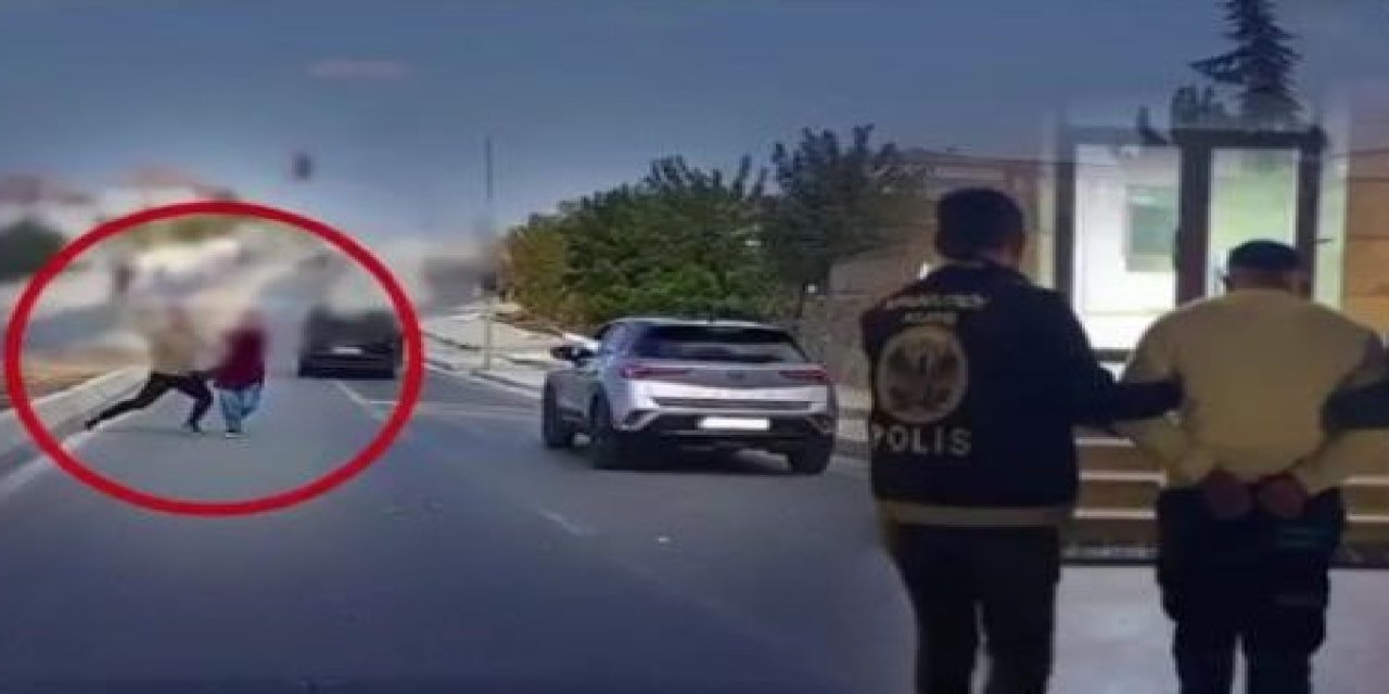İstanbul'da trafik tartışmasında taşla saldıran şüpheli yakalandı