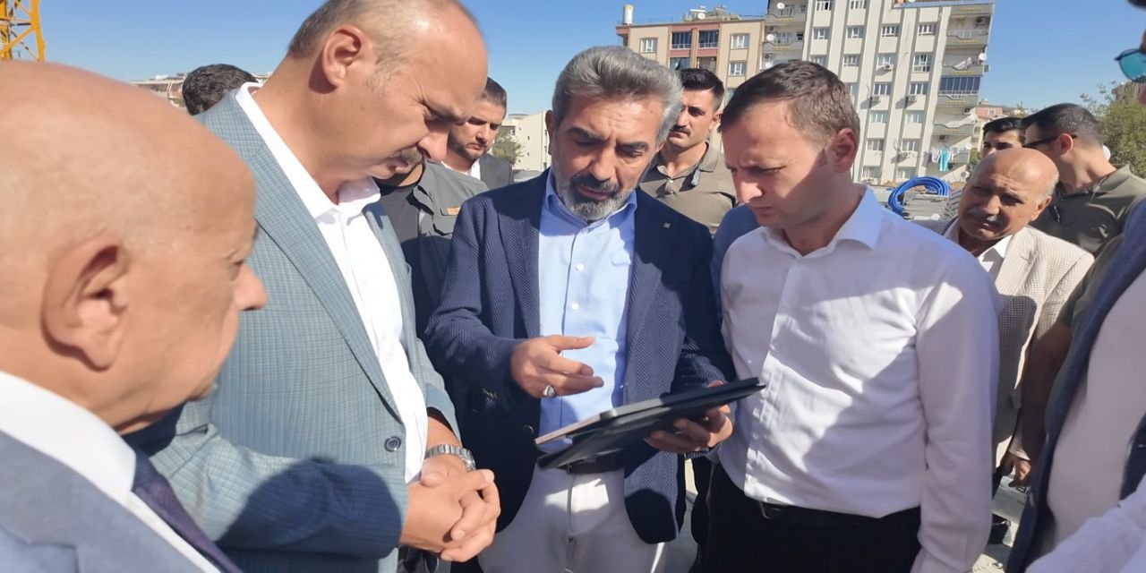 Vali Canalp, Kardeşlik Mescidi inşaatını yerinde inceledi
