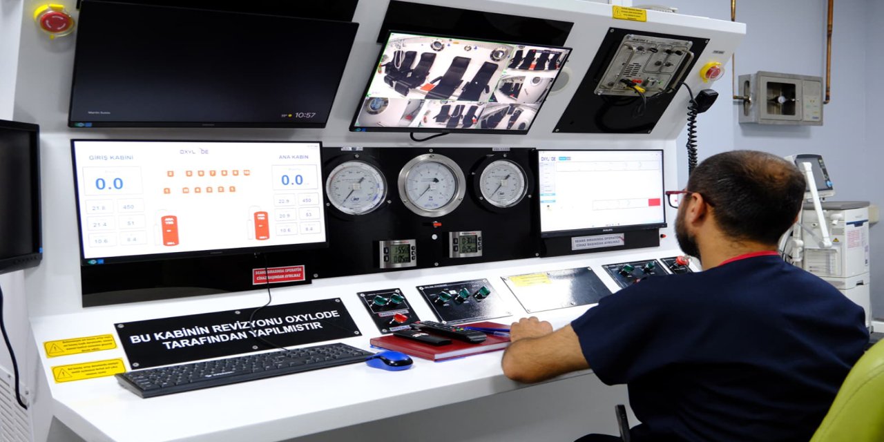 Van'daki "Hiperbarik Oksijen Tedavi Merkezi" son teknolojiyle yenilendi