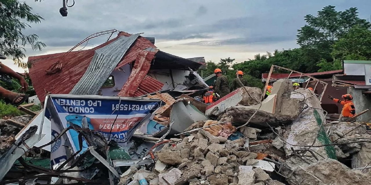 Filipinler'deki 6,9 büyüklüğündeki depremde ölü sayısı 72'ye yükseldi