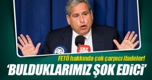 FETÖ hakkında çok çarpıcı ifadeler!