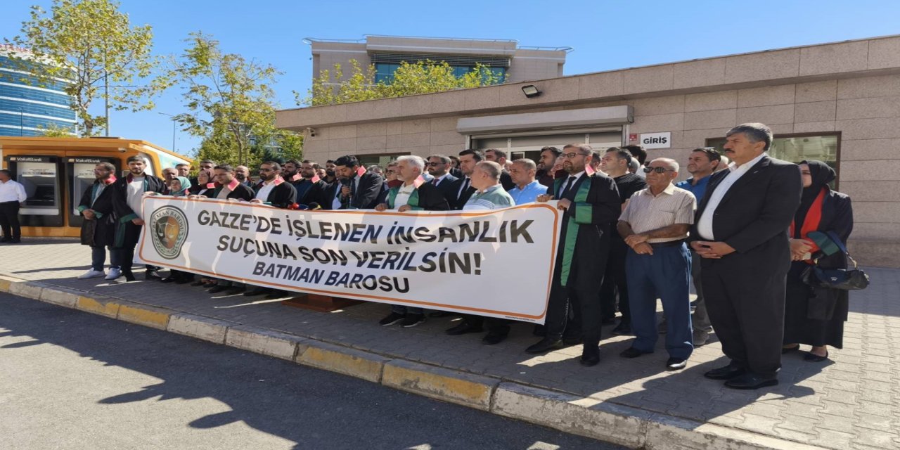 Gazze'deki hak ihlallerine tepki gösteren avukatlar, siyonistler hakkında suç duyurusunda bulundu