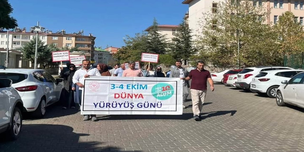Bingöl’de “Dünya Yürüyüş Günü” etkinliği düzenlendi