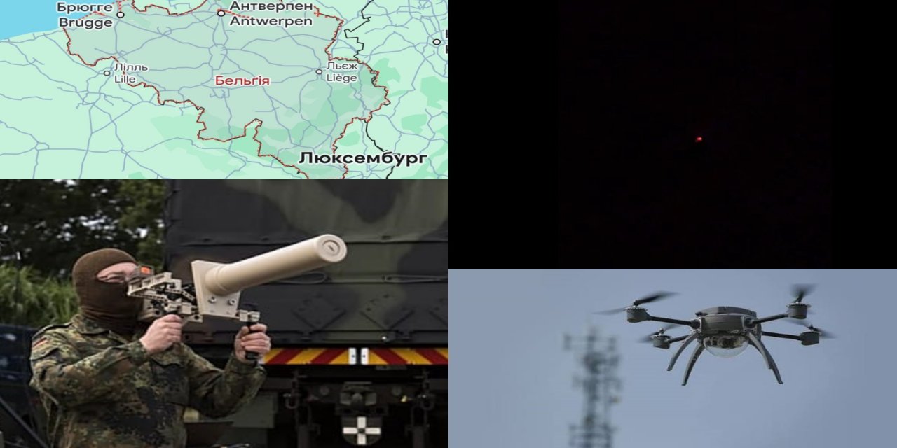 Drone krizi büyüyor: Belçika askerî üssü üzerinde 15 İHA tespit edildi