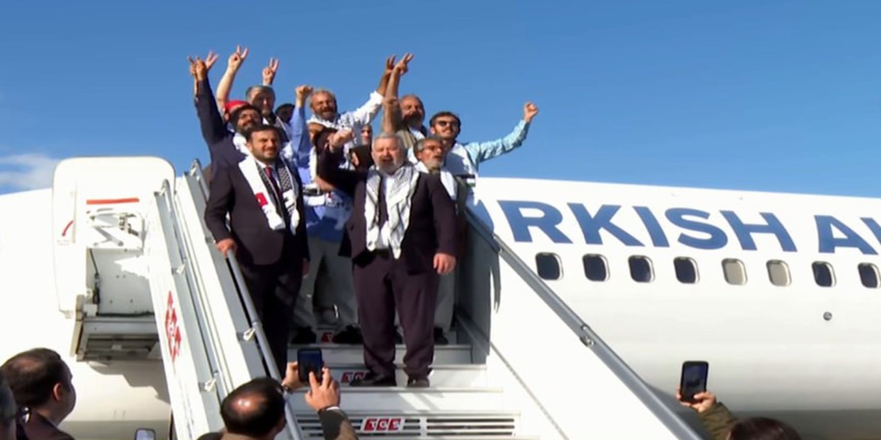 Siyonistlerin alıkoyduğu 137 aktivist İstanbul'da