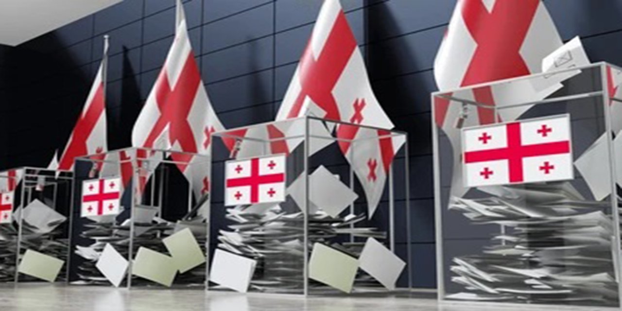 Gürcistan'da halk yerel seçimler için sandık başında