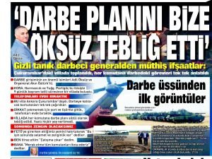 Darbe planını Öksüz tebliğ etti