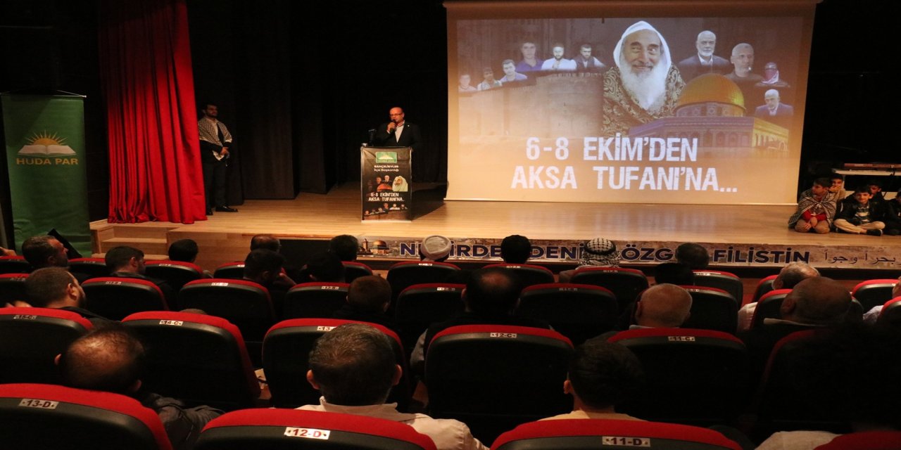 İstanbul'da "6-8 Ekim'den Aksa Tufanı'na" programı düzenlendi