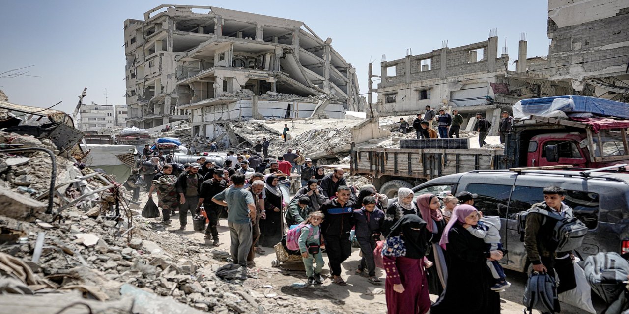 Kızılhaç: Gazze'de iki yıl ölüm ve zorunlu göçle geçti