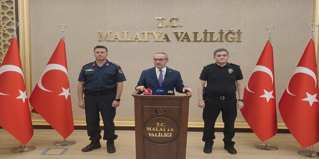 Malatya Valisi Yavuz, 9 aylık asayiş verilerini açıkladı