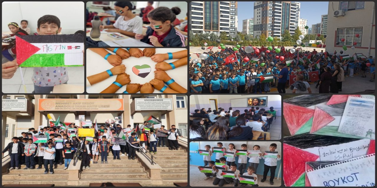 Bugün okullarda ders zili Gazzeli çocuklar için çaldı