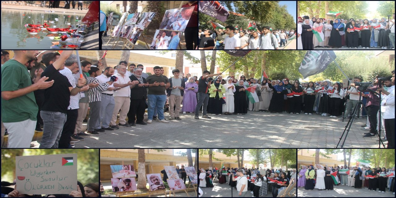 Şanlıurfa’da ‘Sumud’dan Gazze’ye Direniş ve Dua Köprüsü’ programı düzenlendi