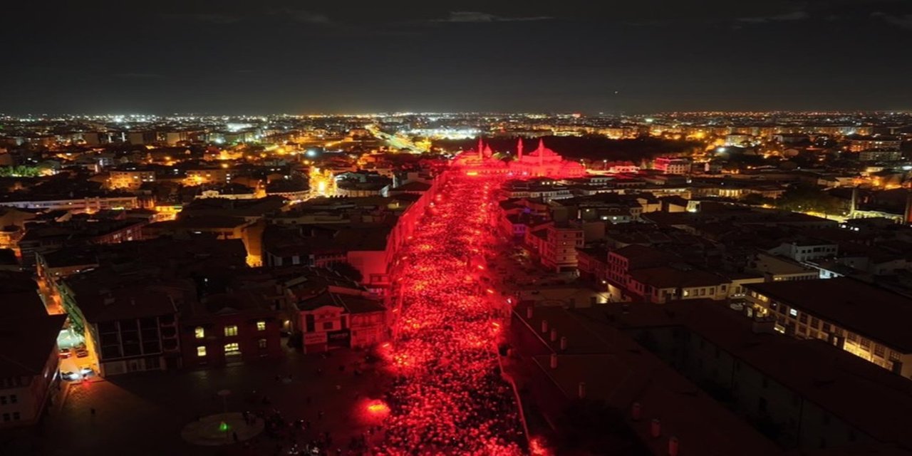 Konya, sessizliğin içinde Gazze'yi haykırdı!
