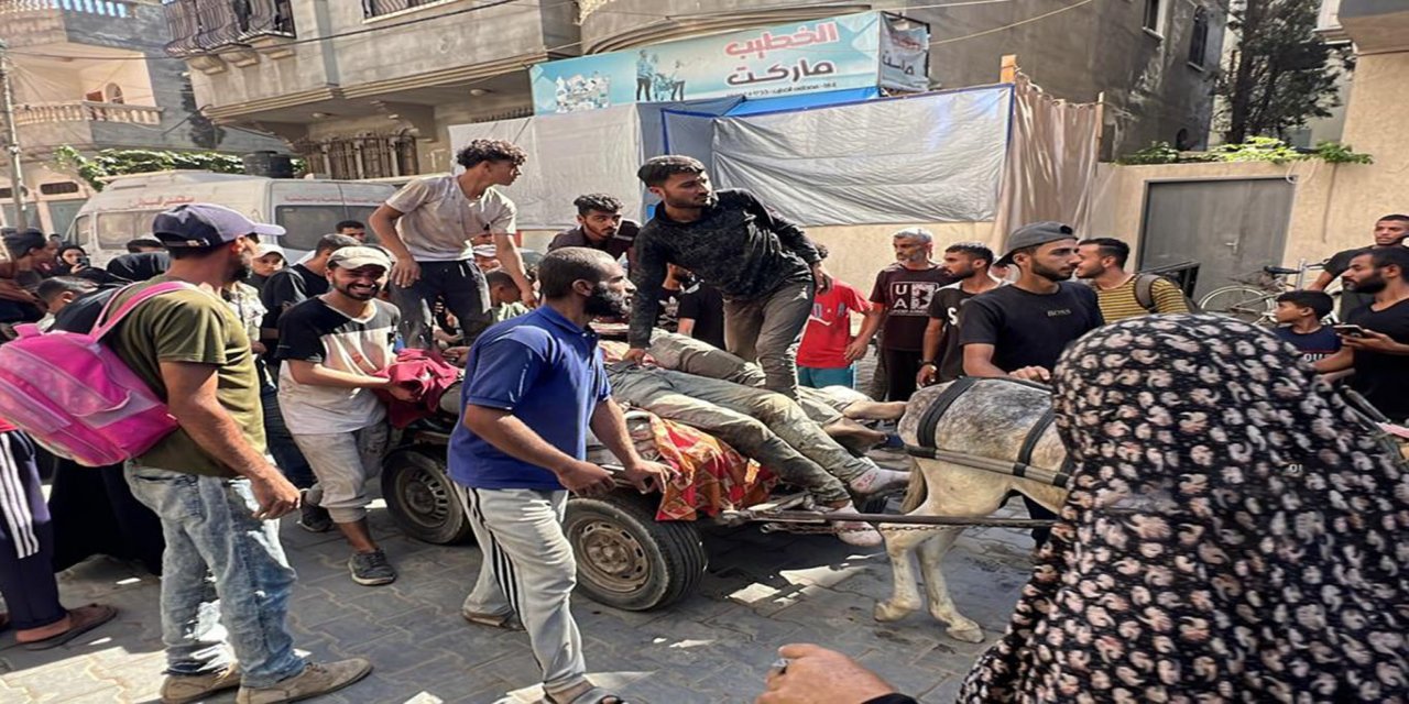 Refah'ta yardım bekleyenlere saldırı: 1 şehit, çok sayıda yaralı