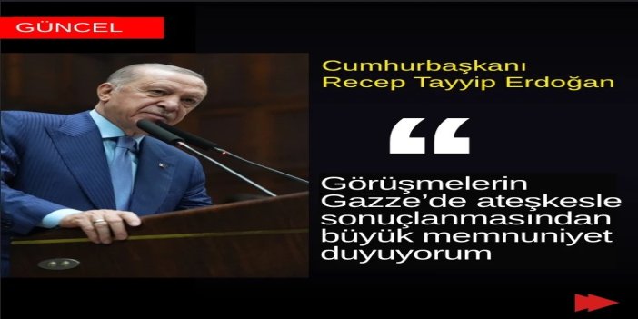 Cumhurbaşkanı Erdoğan: Anlaşmanın harfiyen uygulanmasının yakın takipçisi olacağız