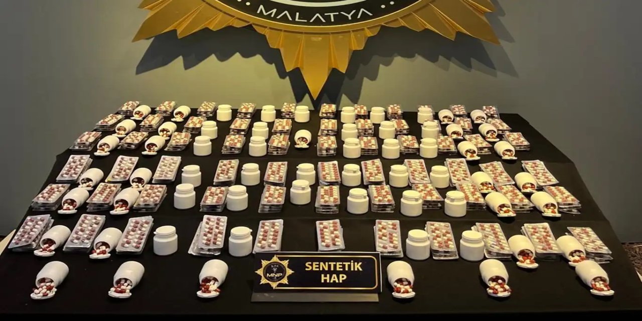 Malatya'da uyuşturucudan 2 tutuklama