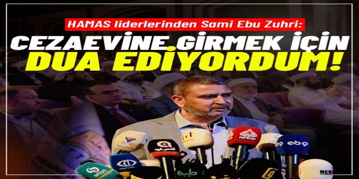 Ebu Zuhri: "Dünyayı şaşırtan bu direniş, Allah'ın yardımıyladır"