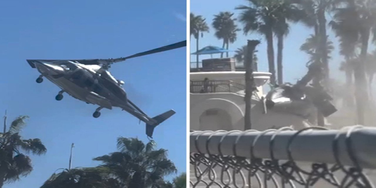 ABD'de helikopter kazası: 5 yaralı