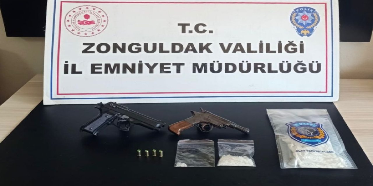 Zonguldak'ta uyuşturucu operasyonu: 1 şüpheli tutuklandı