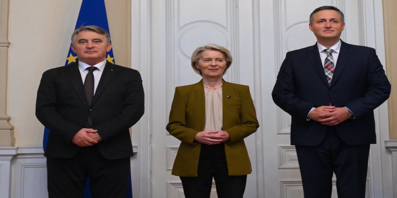 AK Başkanı von der Leyen: Bosna Hersek, AB'nin eşiğinde