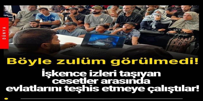 Han Yunus’ta yürek parçalayan anlar: Aileler şehit çocuklarını teşhis için hastaneye koştu