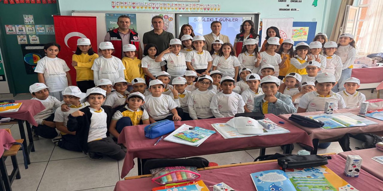 Batman'da miniklere gıda bilinci aşılandı