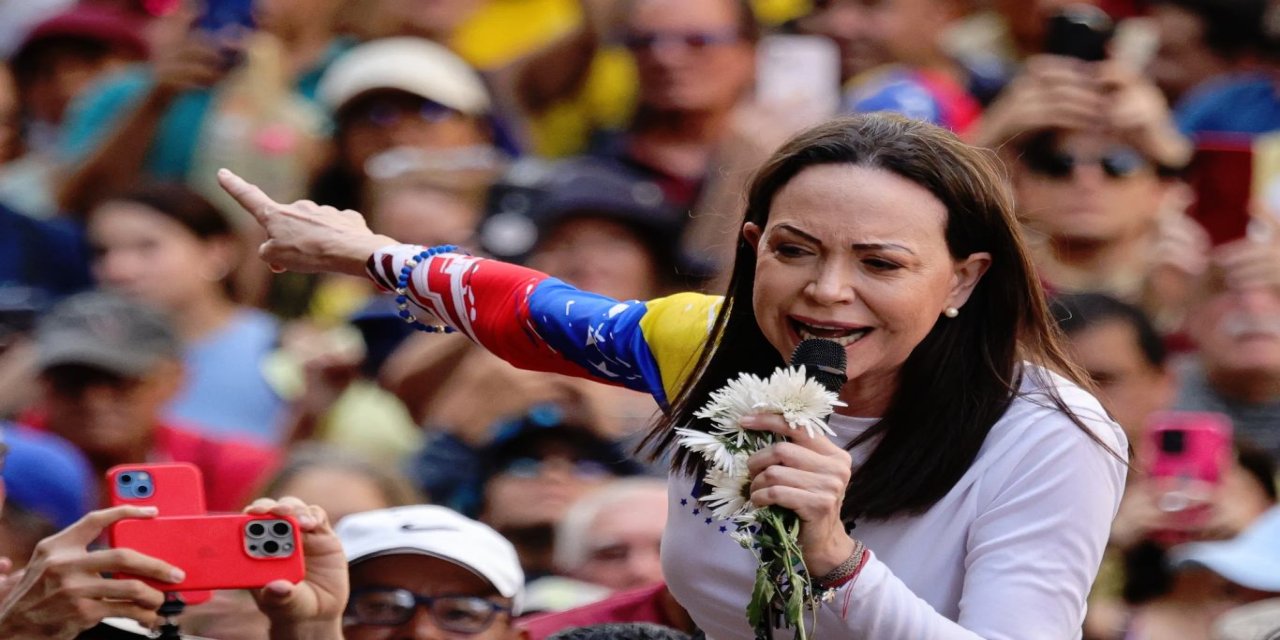 Sözde “Nobel Barış Ödülü” sahibi Corina Machado’dan soykırıma destek