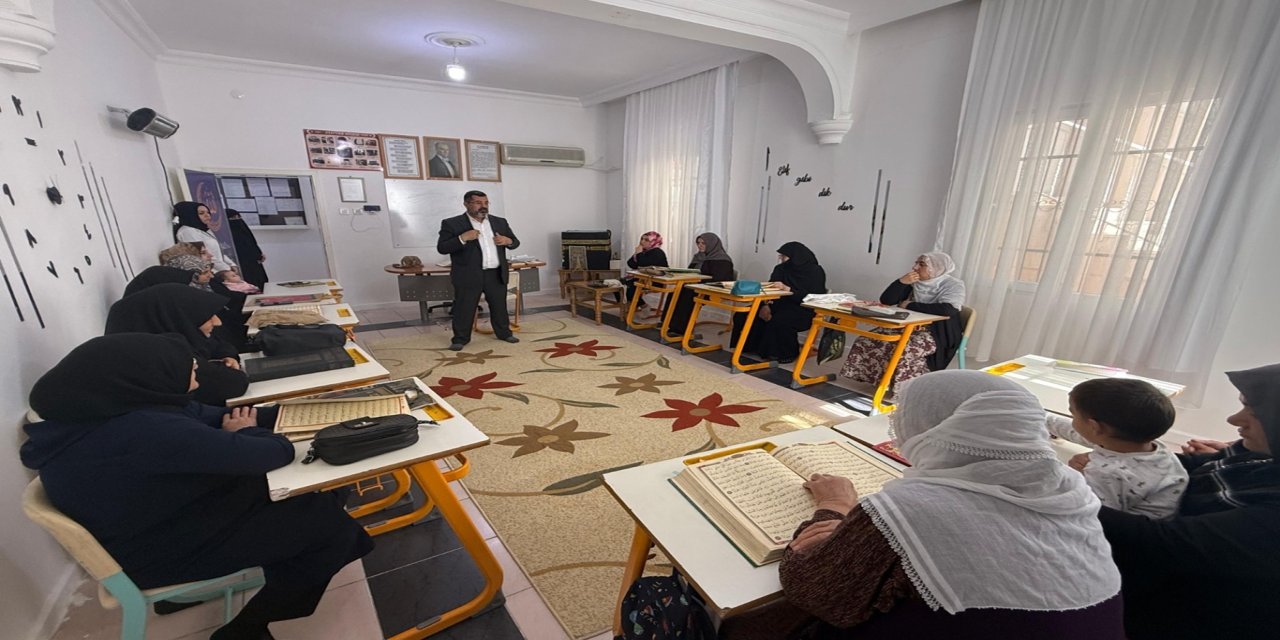 Batman'da kadınlara yönelik Kur'an eğitimi sürüyor