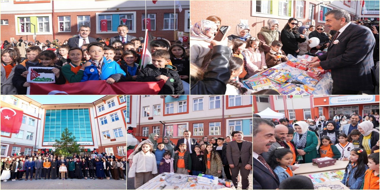 Bakan Tekin, geliri Gazze'ye bağışlanacak "Bir Okul Bin Umut Gazze Kermesi"ne katıldı