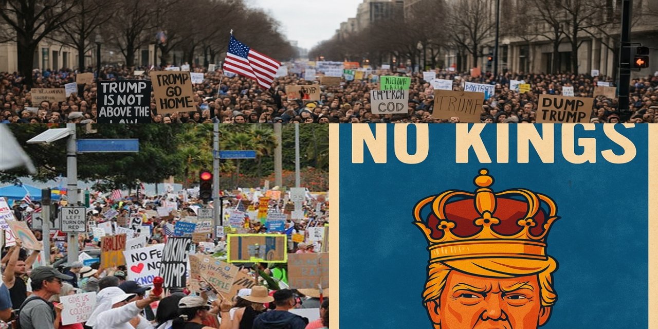 ABD’de milyonlar Trump'a karşı “No Kings” protestolarında