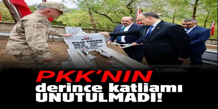 PKK’nın derince katliamı unutulmadı: 13’ü çocuk, 9’u kadın 22 masum dualarla anıldı