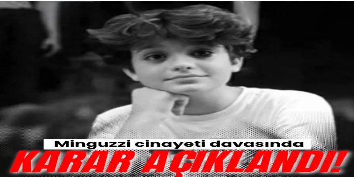 Minguzzi cinayeti davasında karar açıklandı
