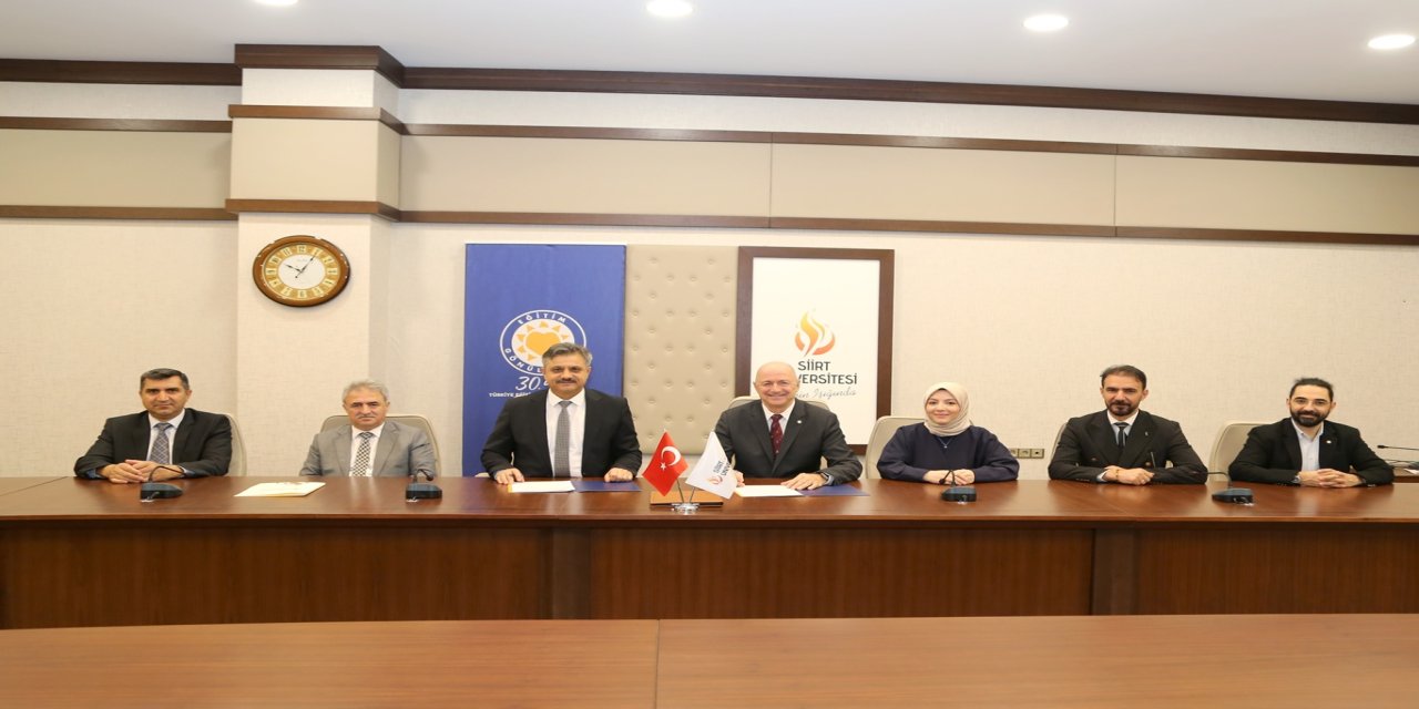 Siirt Üniversitesi ile TEGV arasında iş birliği protokolü imzalandı
