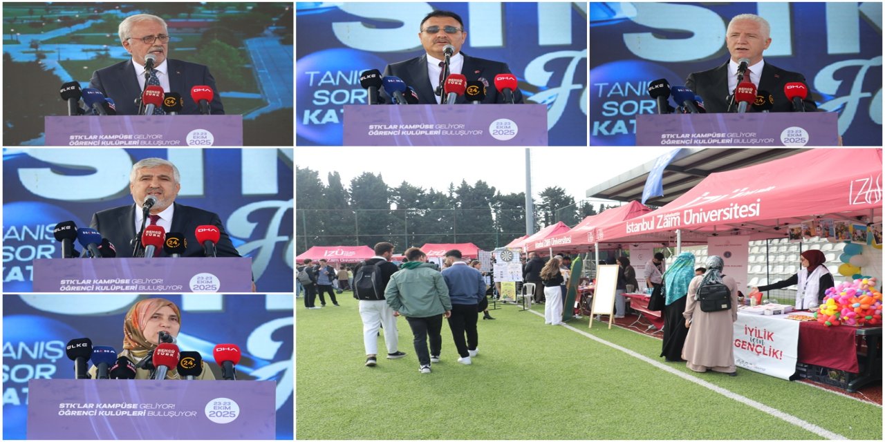 Sivil toplum kuruluşları ve öğrenci kulüpleri "STKFest 2025"te buluştu