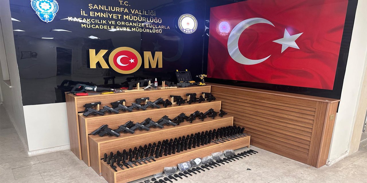 Şanlıurfa’da silah kaçakçılığı operasyonu: 3 kişi gözaltına alındı