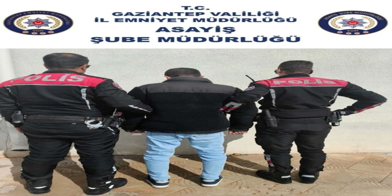 Gaziantep'te 11 yıl hapis cezası bulunan şahıs yakalandı