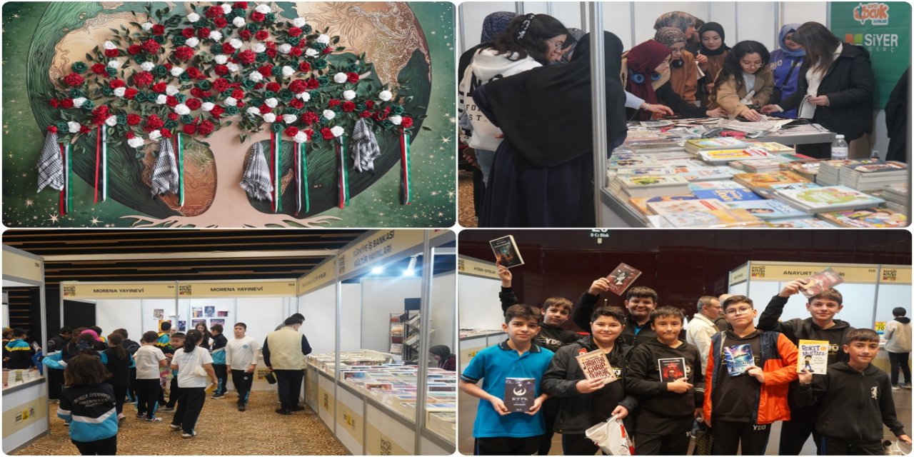 Konya’da düzenlenen 12. Kitap Fuarı’na yoğun ilgi