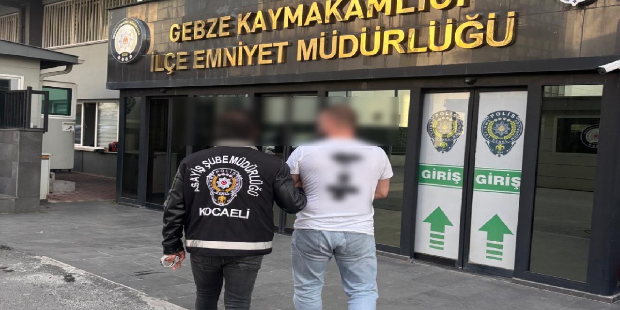 Kocaeli'de hakkında kesinleşmiş hapis cezası bulunan şahıs yakalandı