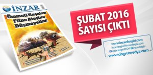 İnzar Dergisi Şubat Sayısı Çıktı