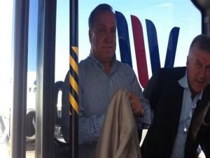 Dick Advocaat, İstanbul'a geldi