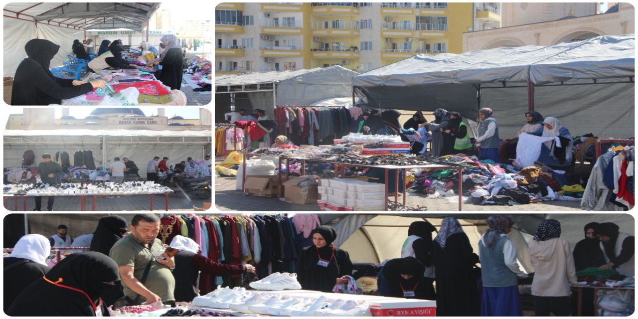 Kızıltepe Umut Kervanı'ndan ihtiyaç sahiplerine yönelik kermes