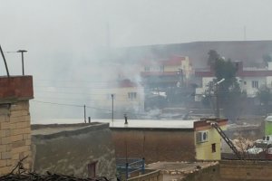 Cizre’ye yürümek isteyen gruba müdahale