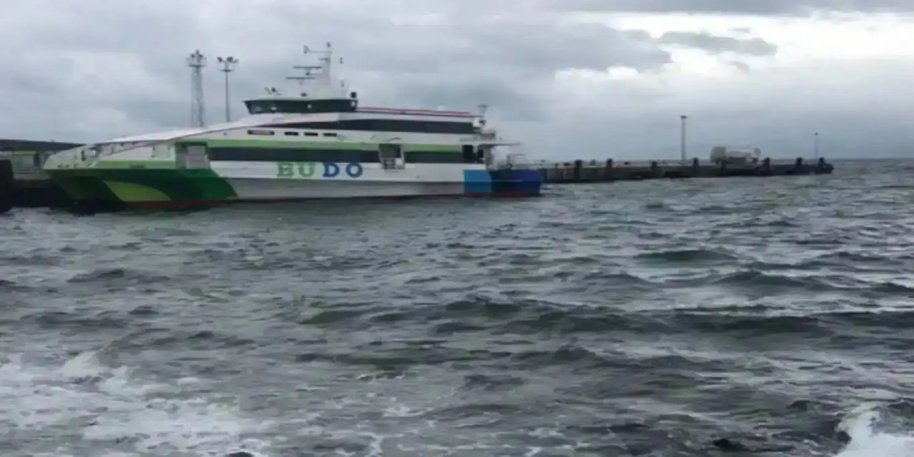 BUDO'nun bazı seferleri olumsuz hava şartları nedeniyle yapılamayacak